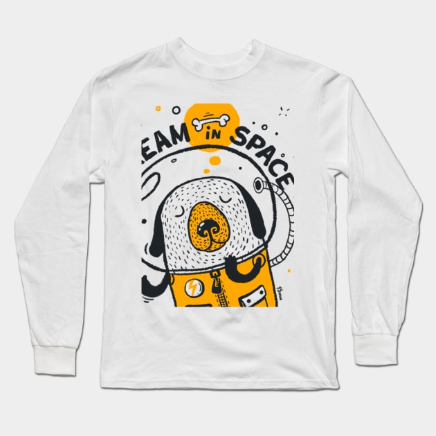 Dream in space Long Sleeve T-Shirt by Lime